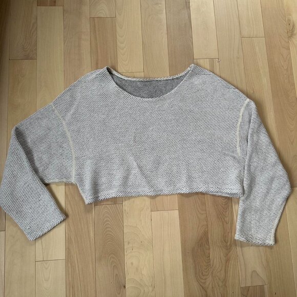 Vintage American Apparel Cropped Reversible Sweater - Picture 2 of 8